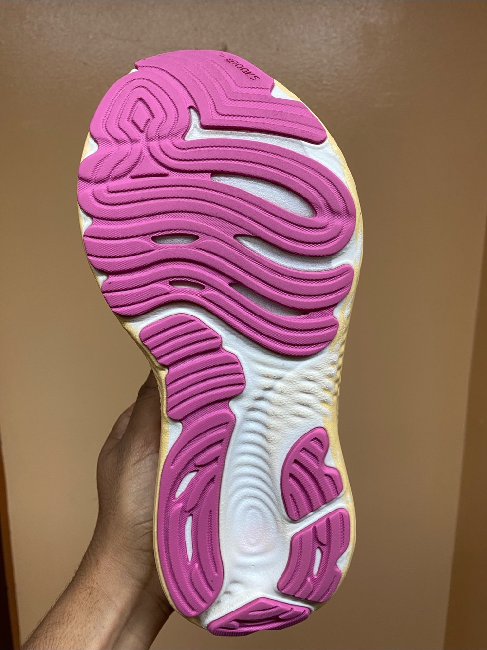 Brooks Glycerin 22 Women's Running Sneakers “Sherbert/Apricot/Pink” Size 9 - Picture 15 of 17